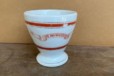 Alte Kaffee-Tasse mit Aufdruck