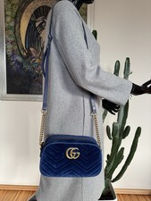 GUCCI 447632 GG Marmont Samt