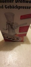 Drehwolf, Gebäckpresse