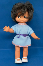 Puppe Gummi Googly DDR Spielzeug 20cm  /P12.10/5