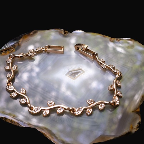 Armband rosegolden zirkonia - armband,