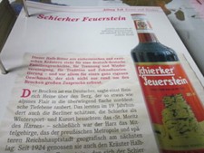  DDR Alltag Essen und Trinken Schierker Feuerstein