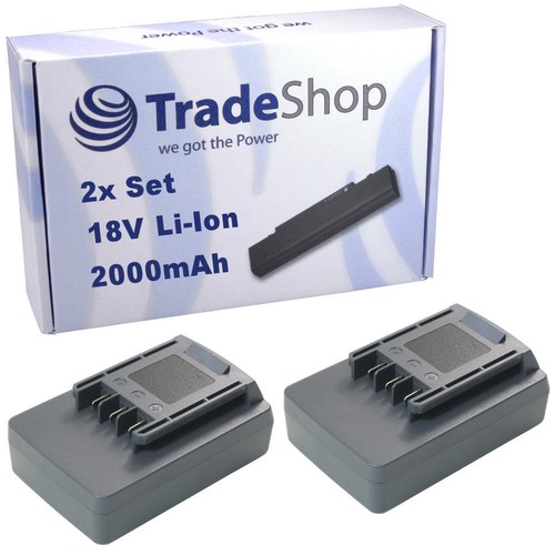 Ion akku 2000mah 18v - 2x, li-ion