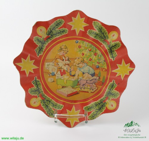 Ddr papp weihnachtsteller - papp,
