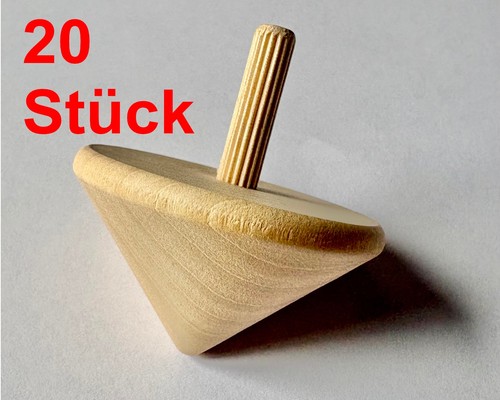 Stück kreisel buchenholz - 20,