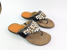 Scholl Leder Pantoletten Sandalen Uk 6 Eu 39