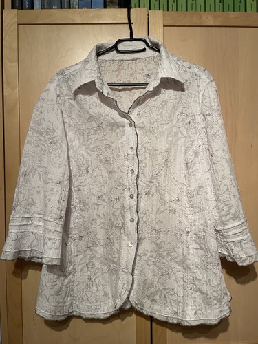 Weiße bluse glitzer - bluse,