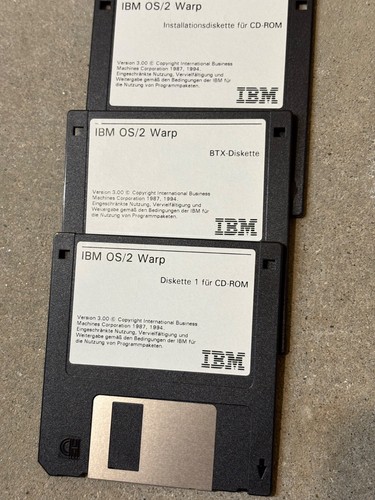 Disketten ibm os 2 - disketten, os/2