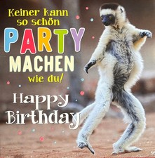 Geburtstag Karte mit Musik -