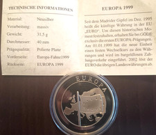 Gedenkmedaille 1999 "Die