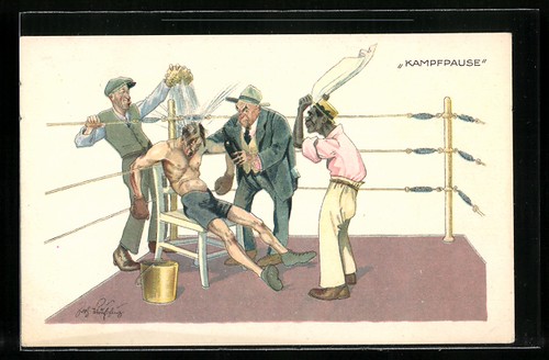 Künstler fritz - künstler-ak,