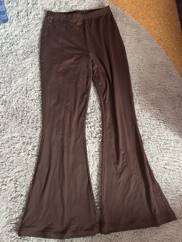 Schlag leggings braun s - leggings,