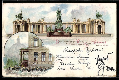 Lithographie berlin kaiser - lithographie,
