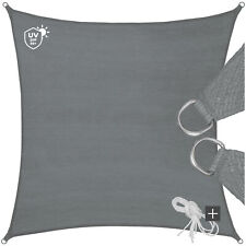 Sonnensegel Quadrat Sonnenschutz UV-Schutz Windschutz Sonnendach Schattensegel