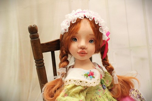 Puppe ooak geschenk stoffpuppe - ooak,