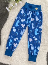 ♥ Pumphose Kind Mitwachshose ♥ Gr.  98-104 NEU Handmade *Dino*