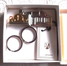 24 KARAT VERGOLDETER (AUTO) SCHLÜSSELANHÄNGER  VON BERENDSOHN ! OVP !