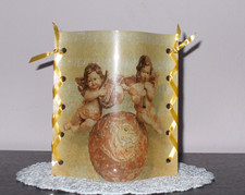 Deko Windlicht Engel Angel Tischlicht Unikat Geschenkidee