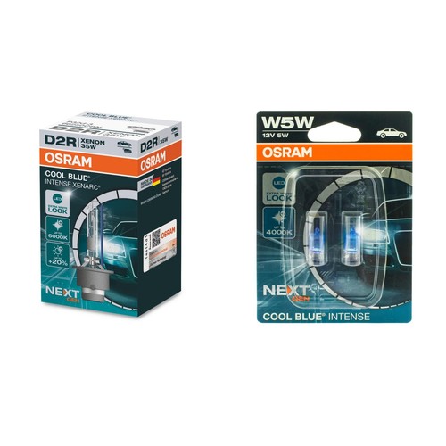 Osram cool blue - blue, intense