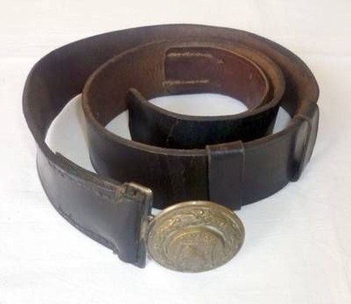 Altes feuerwehr koppelschloß - feuerwehr,