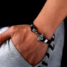 Herren Thors Hammer Armband