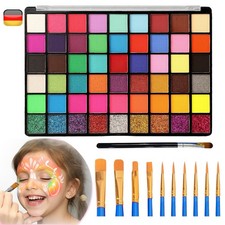 54 Farben Kinderschminken Set