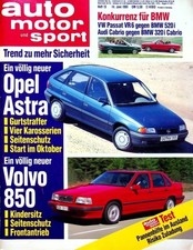 6) Auto Motor Sport AMS 13/1991 - BMW M5 MK Motorsport  - Nissan Sunny GTI-R mi