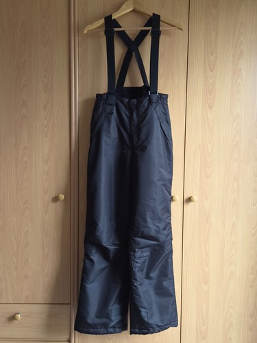 Skihose schwarz mit trägern - skihose,