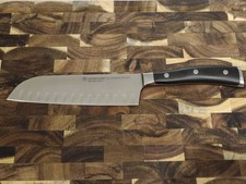 Wüsthof Santoku 17 cm Kullenschliff Classic Ikon 4176/17 Küchenmesser