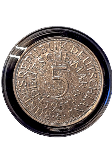 Münze heiermann 1951 - 5,
