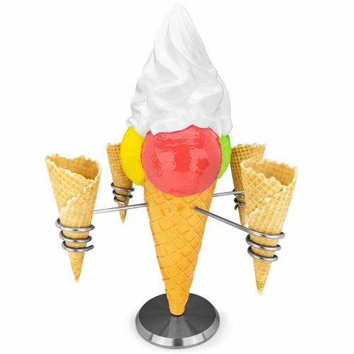 Eiswaffelhalter eiskarussell - eiswaffelhalter,