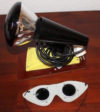 funktionierende Rotlichtlampe