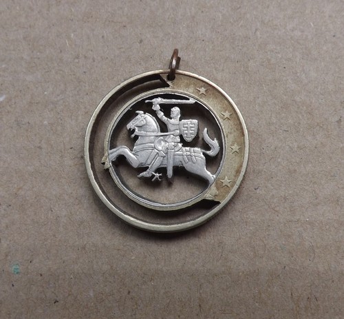 Vintage münzschmuck anhänger - vintage,