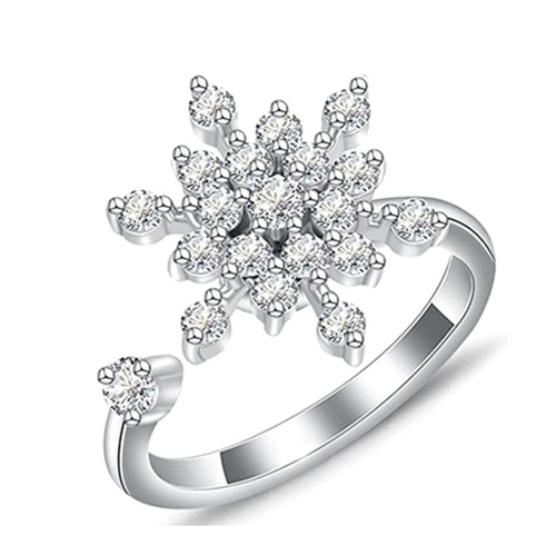 Women snowflakes spinning - snowflakes,