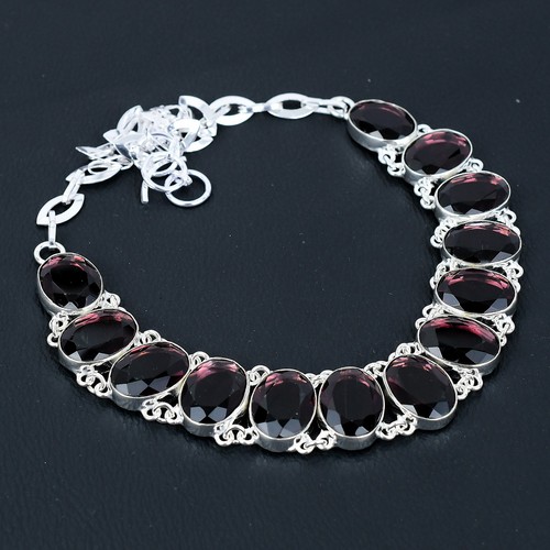 Roter granat edelstein - granat, 925