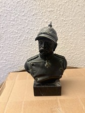 Statue Otto von Bismarck Reichskanzler Büste Antik Figur Luxus Edel