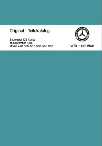 Mercedes benz teilekatalog - mercedes,