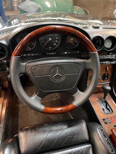 Mercedes wood steering - , wheel