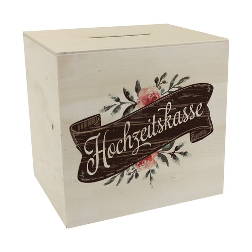 Hochzeitskasse aquarell - hochzeitskasse,