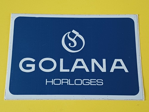 Vintage aufkleber golana - vintage, aufkleber: