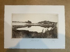 Walter Herzog – „Neusund II Original-Radierung (handsigniert & nummeriert 68/75)