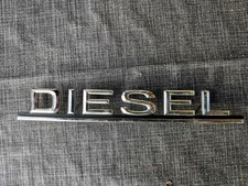 Mercedes W115/W123 Diesel Typschild Emblem Schriftzug Heck 123 817 0015