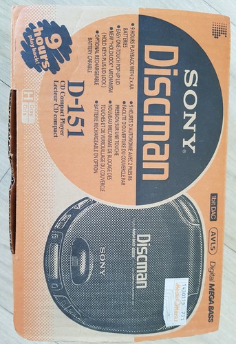 Sony discman 151 - discman, digital