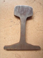 1 Stück Original-SCHIENENPROFIL (Vignolschiene); 1,5cm dick / 17,2cm hoch; 880g