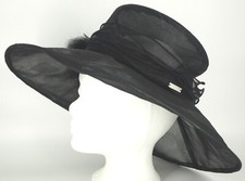 Eleganter Damenhut Brauthut Organzahut Hochzeit von McBurn/Seeberger Gr.: 54-57