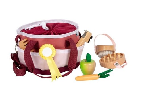 Pferdepflegeset mit tasche - mit,