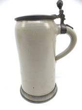 Antiker bierkrug steinzeug - 2,