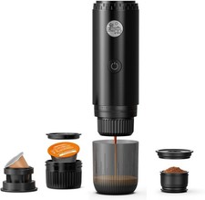 Kaffeemaschine tragbar Camping Kapseln Gemahlener Kaffee neu Original verpackt