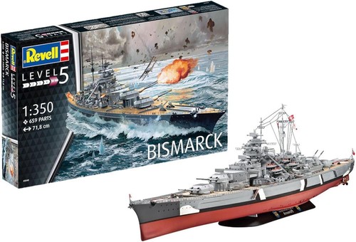 Revell 05040 bismarck - revell,