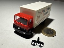 G930 Praline MB Lkw 809 Koffer Aufbau echter Nordhäußer Doppelkorn Mercedes Lkw